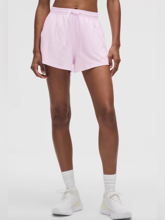lululemon athletica Pants - LULULEMON Pace Rival High-Rise Short 3" Pink Organza - Size 14